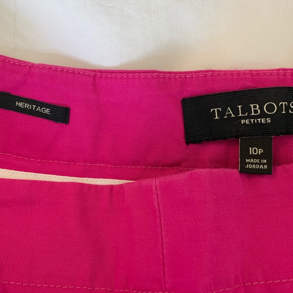 SOLD.    Talbot pink ankle crops